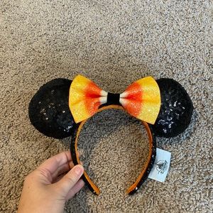 Disney Parks Minnie Mouse Ears Halloween Candy Corn